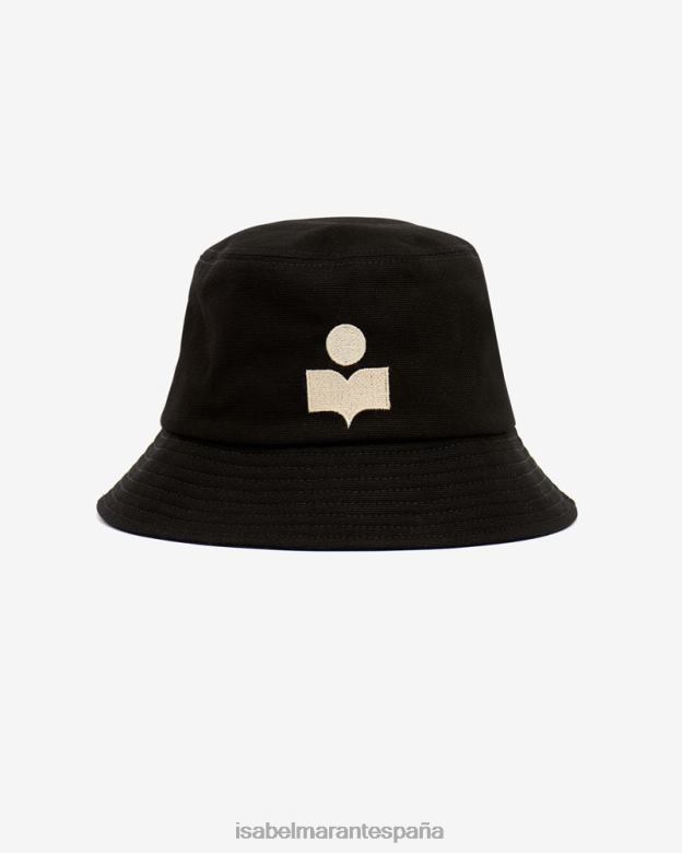 unisexo sombrero haley Isabel Marant negro/crudo accesorio 8DHLP1074